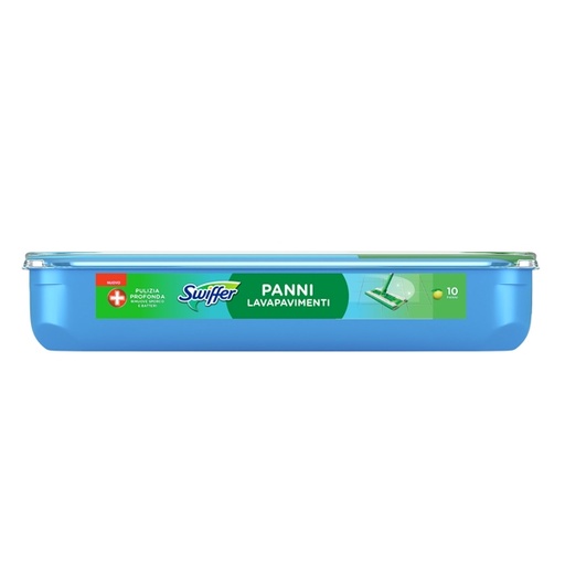[D94921] Swiffer Wet scatola 10 panni lavapavimenti