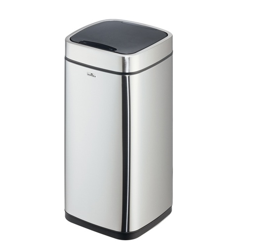 [D94943] Cestino con sensore no touch 21L argento metallizzato Durable