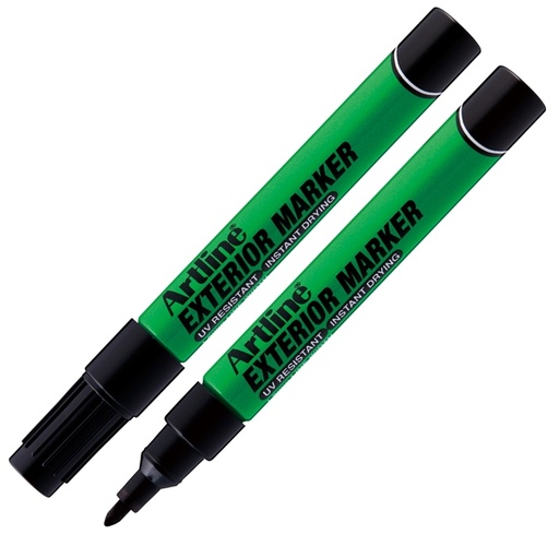 [D95021] Marcatore permanente speciale per esterni artline punta 1,5mm tonda nero