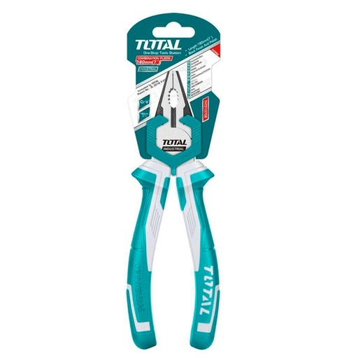 [D95086] Pinza combinata ad alta leva 180mm Total