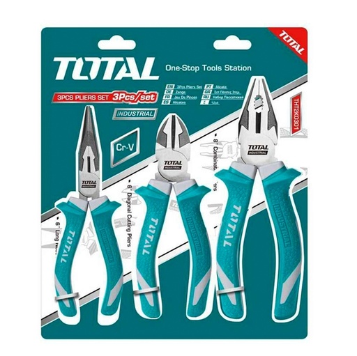 [D95089] Set 3 Pinze Professionali Total