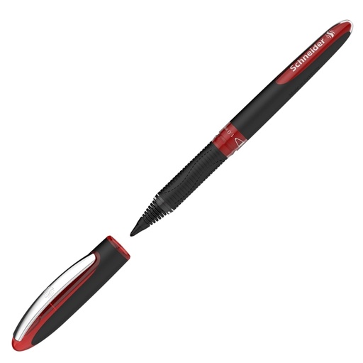 [D95118] Roller ONE SIGN punta Ultra-smooth 1.0mm rosso Schneider
