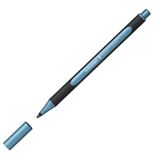 [D95132] Pennarello Metallic Liner 020 punta 1-2mm azzurro Schneider