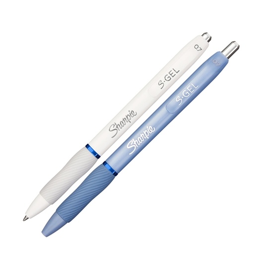 [D95140] Penna gel a scatto 0.7mm inch.blu fusto colori assortiti fashion Sharpie