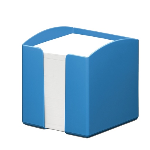 [D95186] Portamemo ECO Azzurro 100x105x100mm Durable