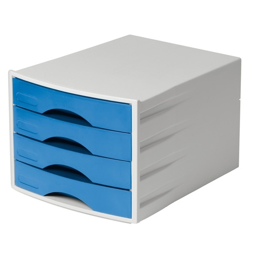 [D95199] Cassettiera ECO Azzurro L290xH230xP360mm Durable