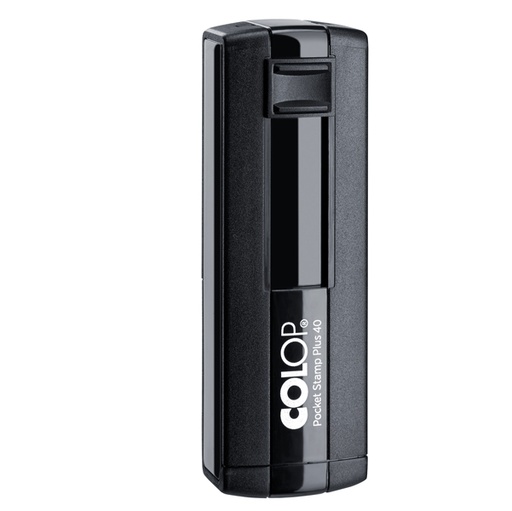 [D95207] Timbro Pocket Stamp Plus 40 23 x 59 mm - 6 righe autoinchiostrante nero COLOP
