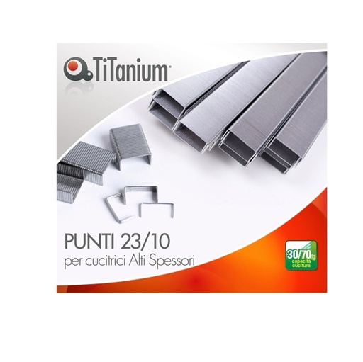 [D95260] Scatola 1000 Punti 23/10 TiTanium