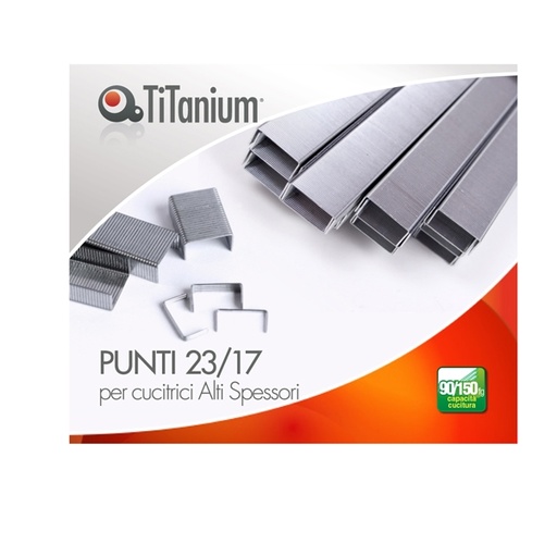 [D95263] Scatola 1000 Punti 23/17 TiTanium