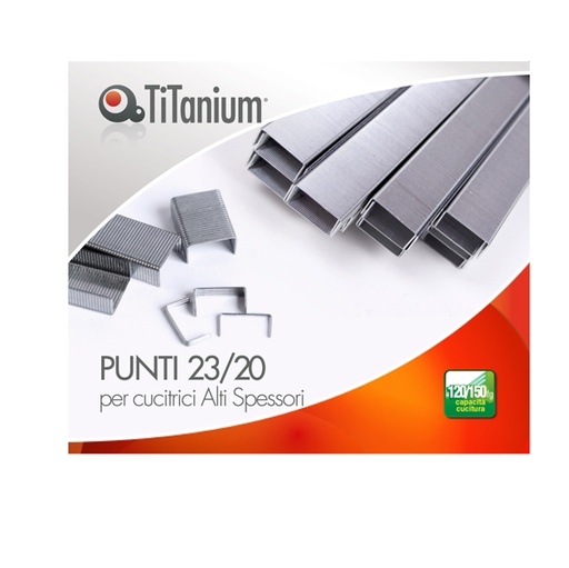 [D95264] Scatola 1000 Punti 23/20 TiTanium