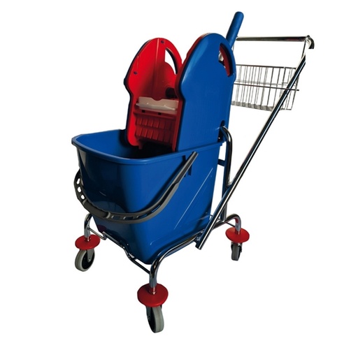 [D95336] Carrello strizzatore per pulizie GROUSE 26 da 25lt