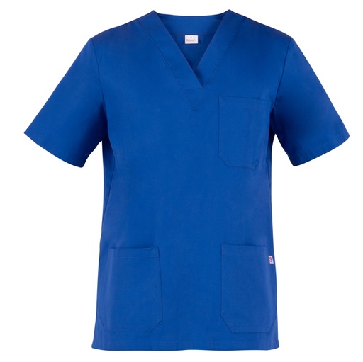 [D95374] Casacca Jason a maniche corte Tg. M bluette