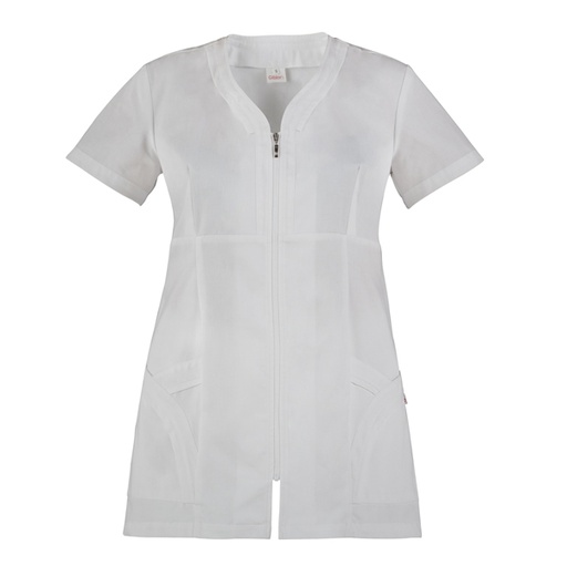 [D95403] Casacca Altea in cotone Tg. L bianco