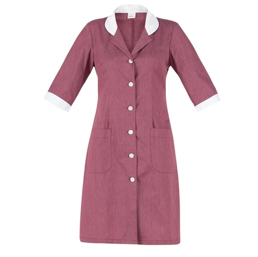[D95414] Camice per pulizie Ortensia Tg. M bordeaux