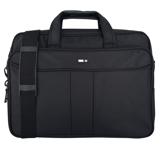 [D95451] Cartella tessuto porta notebook 15" nero City Time