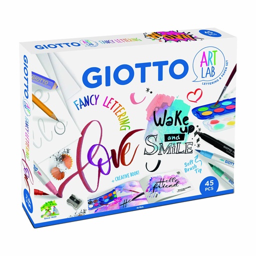 [D96188] Laboratorio Artistico FANCY LETTERING GIOTTO