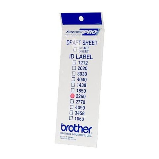 [DBRO-ID2260] Etichette (22x60 mm) Brother per Stamp Creator