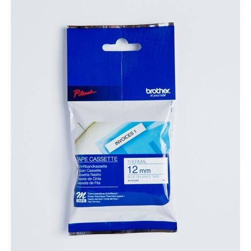 [DBROMK233BZ] NASTRO MK233 12MMX8MT BLU/BIANCO