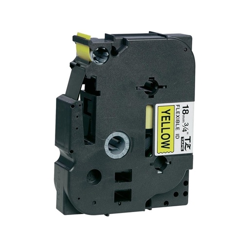 [DBROTZEFX641] NASTRO LAM. FLESSIBILE TZE-FX641 18MMx8MT NERO/GIALLO
