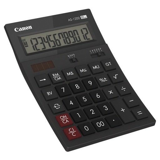 [DCANAS1200] CALCOLATRICE VISIVA DA TAVOLO A 12 CIFRE AS-1200 HB