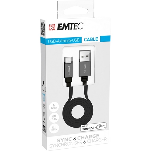 [DEMTDT700MB] Emtec Cavo USB-A to micro-USB T700