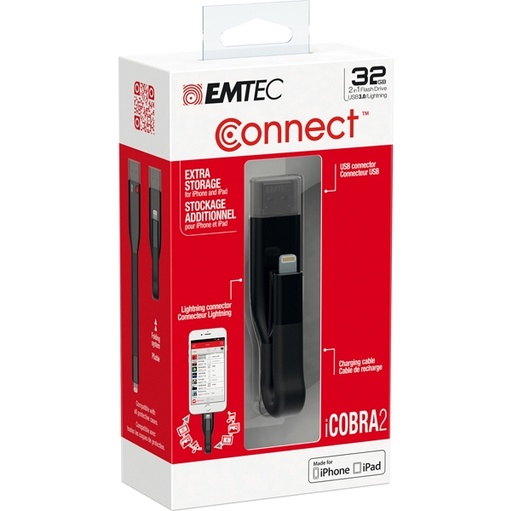 [DEMTMD32GT503V2] MEMORIA USB 3.0 LIGTHTNING CHARG T500 BL 32GB