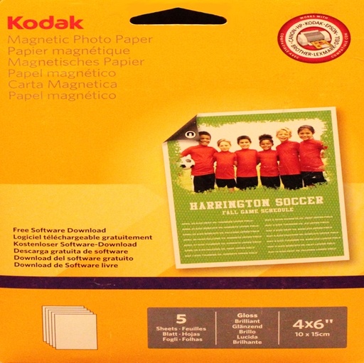 [DKOD5740020] Kodak Magnetica Lucida 1015 -5 fogli