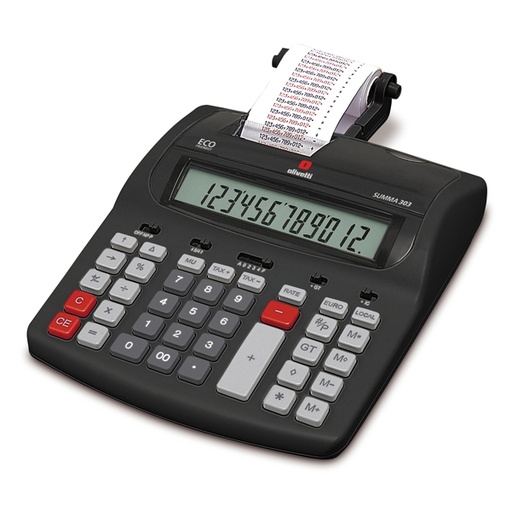 [DOLIB4646] CALCOLATRICE SUMMA 303EU PROFESSIONALE NERA/BIANCA