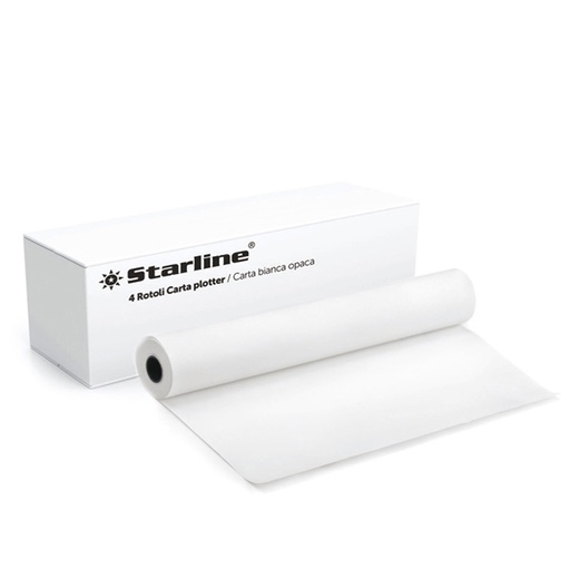 [DSTL2536] CARTA PLOTTER 420mmX50m 80GR INKJET Starline