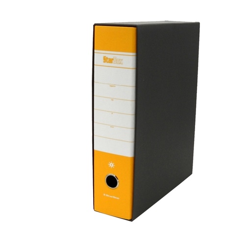 [DSTL4003] Registratore STARBOX f.to protocollo dorso 8cm giallo STARLINE