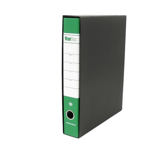 [DSTL4006] Registratore STARBOX f.to protocollo dorso 5cm verde STARLINE