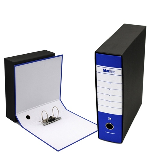 [DSTL4008] Registratore STARBOX f.to commerciale dorso 8cm blu STARLINE