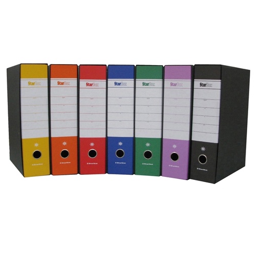 [DSTL4014] Registratore STARBOX f.to protocollo dorso 8cm viola STARLINE