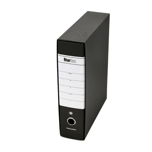 [DSTL4015] Registratore STARBOX f.to protocollo dorso 8cm nero STARLINE