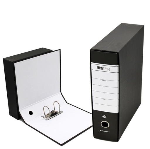 [DSTL4017] Registratore STARBOX f.to commerciale dorso 8cm nero STARLINE