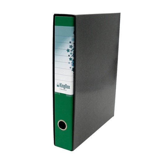 [DSTL4029] Registratore KINGBOX f.to protocollo dorso 5cm verde STARLINE
