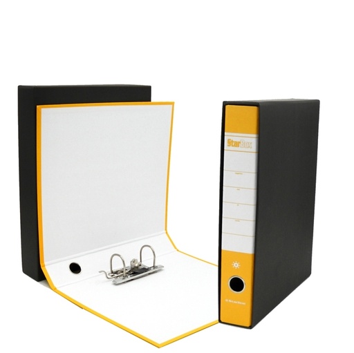[DSTL4033] Registratore STARBOX f.to commerciale dorso 5cm giallo STARLINE