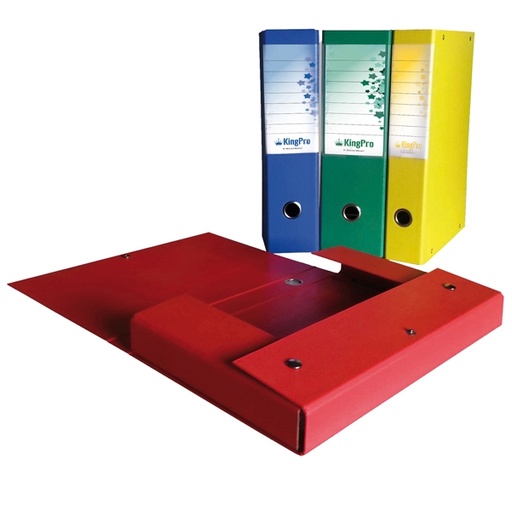 [DSTL5115] SCATOLA PROGETTO KingPro 10 VERDE c/portaetichetta STARLINE