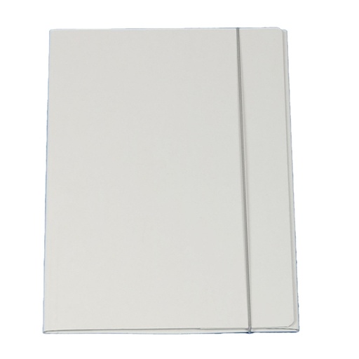 [DSTL5206] Cartella con elastico 25x34cm Bianco Queen Starline