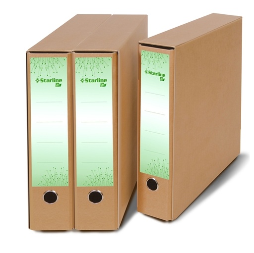 [DSTL6011] Registratore protocollo dorso 5cm avana ECO STARLINE