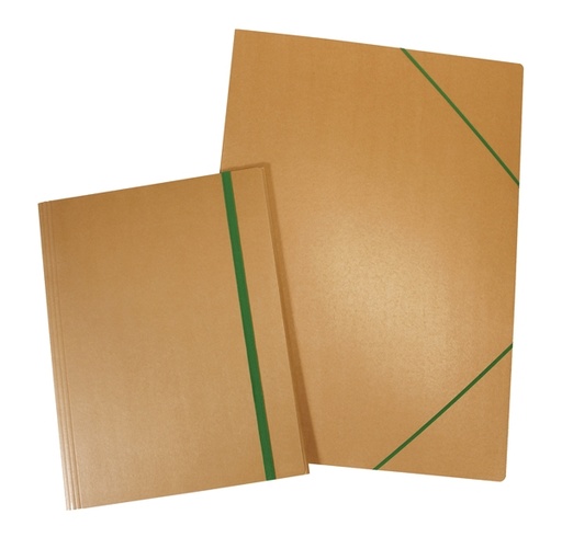 [DSTL6109] Cartella con elastico 50x70cm in cartoncino avana ECO Starline