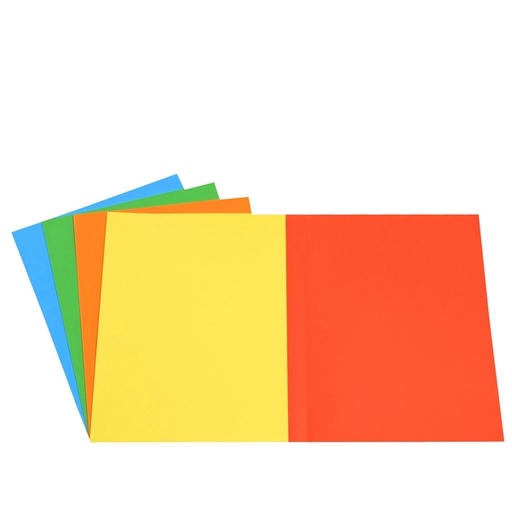 [DSTL6110] 50 Cartelline semplici mix 5 colori 200gr Starline