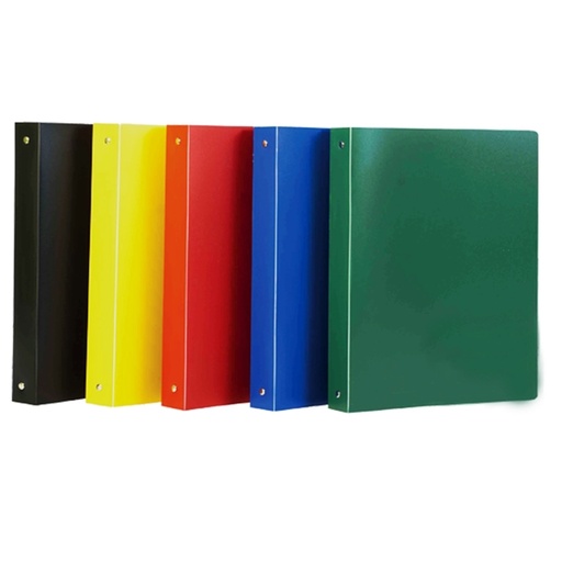 [DSTL7121] Raccoglitore in PP 22x30cm 4 anelli diam.30mm mix 3 colori Eco Starline