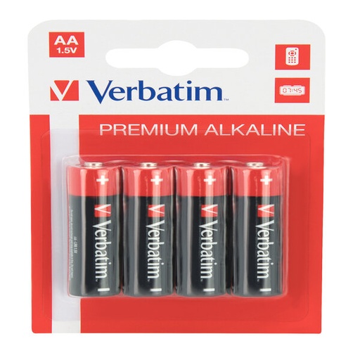 [DVERB49921] SCATOLA 4 PILE AA ALKALINE STILO
