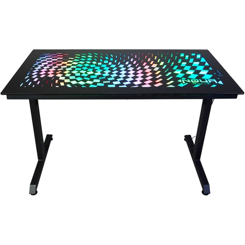 [NOUADUK] GAMING SCRIVANIA NOUA DURGB L120 P60 TOP in VETRO TEMPERATO