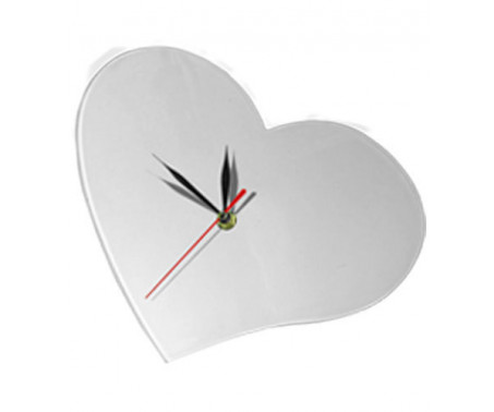 [SUB040] SUB OROLOGIO CUORE VETRO 200x245x4 ORVCUP