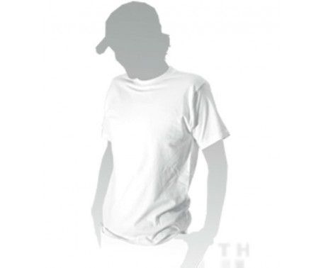 [SUB168] T-SHIRT POLIESTERE BAMBINO M/C BIANCO 12/14 ANNI
