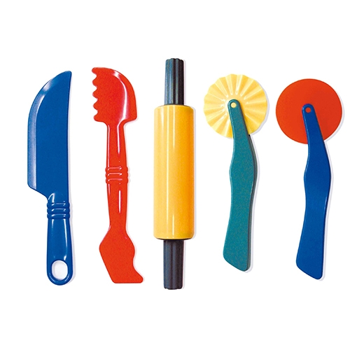[TPC04307] ACCESSORI PER MODELLARE - SET 5 PZ.