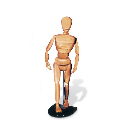 [TPC04544] MANICHINO LEGNO CON BASE H CM.121 - BIMBO