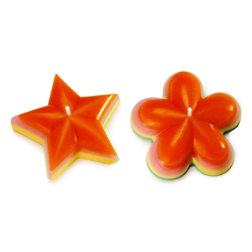 [TPC04572] STAMPO PER CAND. GALLEGGIANTI - FIORE+STELLA